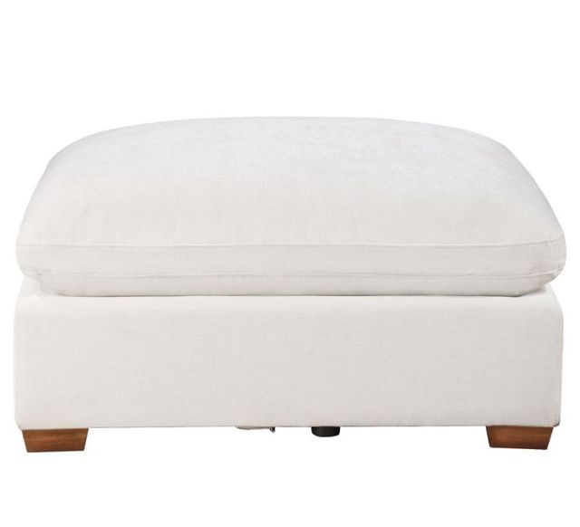 Coaster® Lakeview Ivory Rectangular Upholstered Ottoman-0