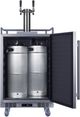 Summit® 24" 5.6 Cu. Ft Stainless Steel Built-In Outdoor Beer & Coffee Kegerator-5
