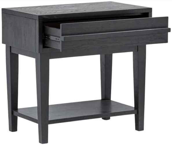Magnussen Home® Lindon Coffee Bean Drawer Nightstand-2
