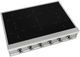 Ilve Nostalgie II 36” Stainless Steel Induction Rangetop with 6 Elements and Chrome Trim-2