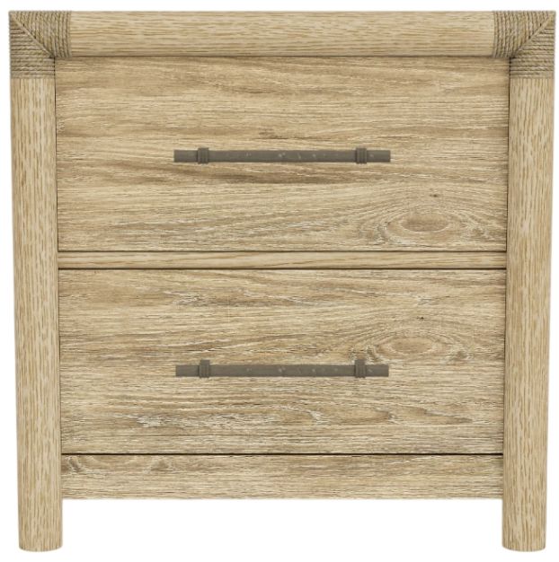 Riverside Furniture Rosalie Hemlock 2-Drawer Nightstand-2
