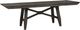 Liberty Furniture Double Bridge 7-Piece Dark Chestnut/Gray Trestle Dining Set-1
