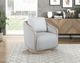 Homelegance® Hugo Gray Swivel Chair-1