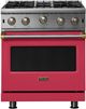 Viking® 5 Series 30" Valentine Pro Style Gas Range-0