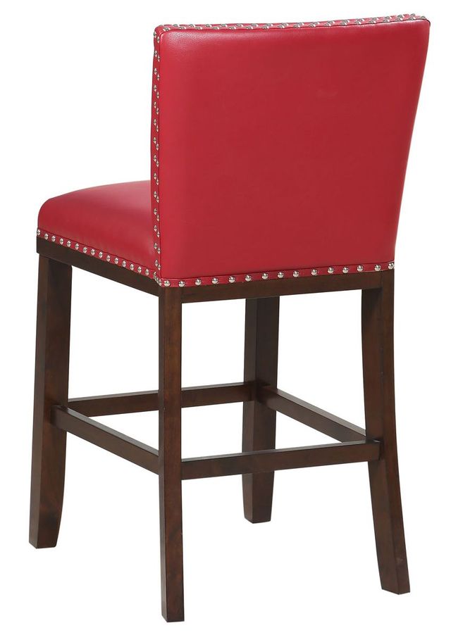 Steve Silver Co. Tiffany Red Counter Chair-2