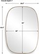 Uttermost® Nidia Antique Gold Mirror-2