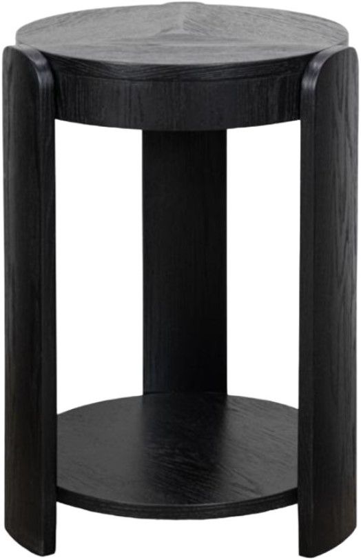 Riverside Furniture Jaylon Midnight Oak Side Table-0