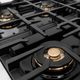 ZLINE 30" 4.2 cu. ft. Dual Fuel Range with 4 Burner DuoPro™ Cooktop and Electric Convection Oven in Stainless Steel -5
