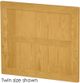Crate Designs™ Furniture Classic Twin Panel Style Headboard-0