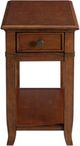 Riverside Furniture Campbell Burnished Cherry Chairside Table-1