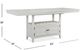 Magnussen Home® Heron Cove Chalk White 60" Counter Table-2