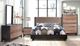 Arboit-Poitras Preference Slate/Walnut 2-Drawer Night Table-1