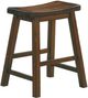 Homelegance® Saddleback Cherry 18" Dining Stool-0