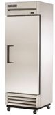 True® Commerical T-Series 27" 19 Cu. Ft. Stainless Steel Reach-In Solid Swing Door Refrigerator with Hydrocarbon Refrigerant-0