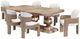Michael Amini® West Kensington Sea Salt Caramel Rectangular Dining Table-1