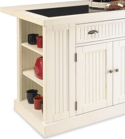 homestyles® Nantucket Off-White Kitchen Island-1