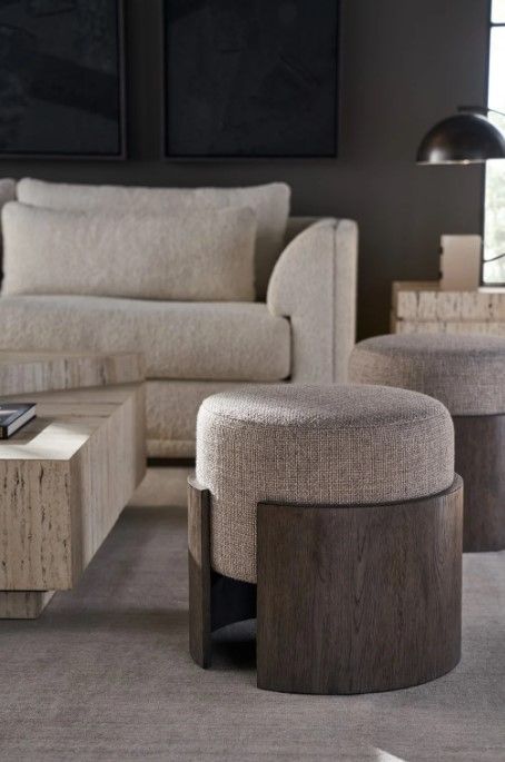Universal Explore Home™ New Modern Evo Melic Dune/Washed Charcoal Stool-1