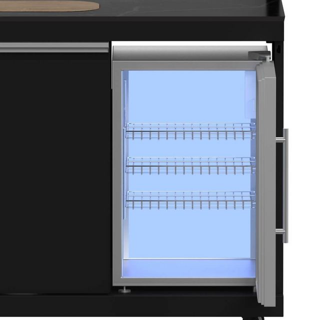 FORNO® Alta Qualita 5 Burner 176" Black Outdoor Kitchen Kit-7
