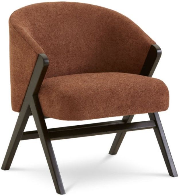 Parker Southern Dashing Espresso/Tango Rust Chair-0