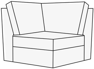 Soft Line America Leon Maple Leather Square Corner