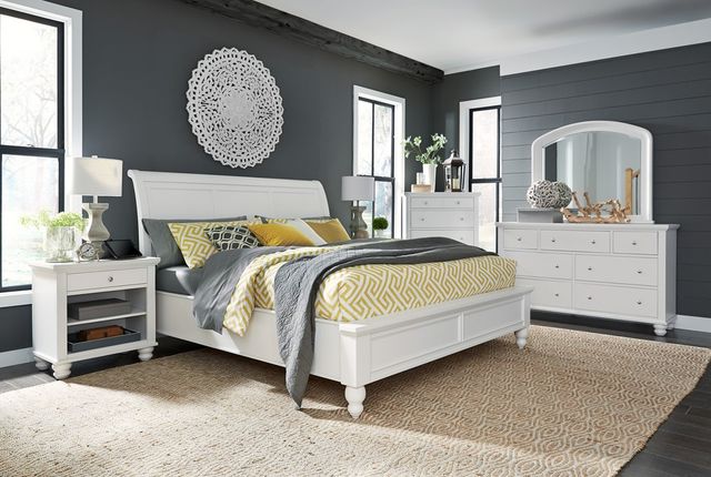 aspenhome® Cambridge White Double Dresser-1