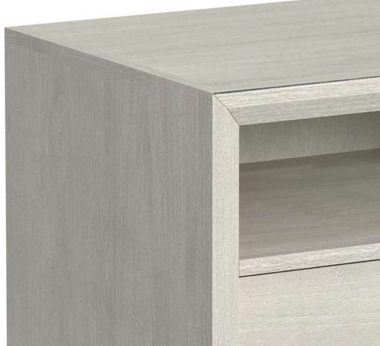 Elements International Westland Almond 71" Console with Fireplace-2