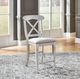 Liberty Furniture Ocean Isle Antique White/Gray Upholstered Counter Chair-1