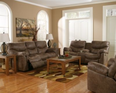 Signature Design by Ashley® Alzena Gunsmoke Rocker Recliner-2