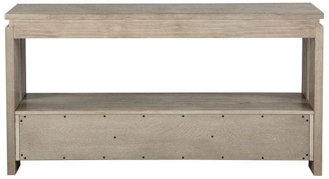 Magnussen Home® Conrad Stone Harbor Gray Rectangular Sofa Table-2