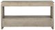 Magnussen Home® Conrad Stone Harbor Gray Rectangular Sofa Table-2