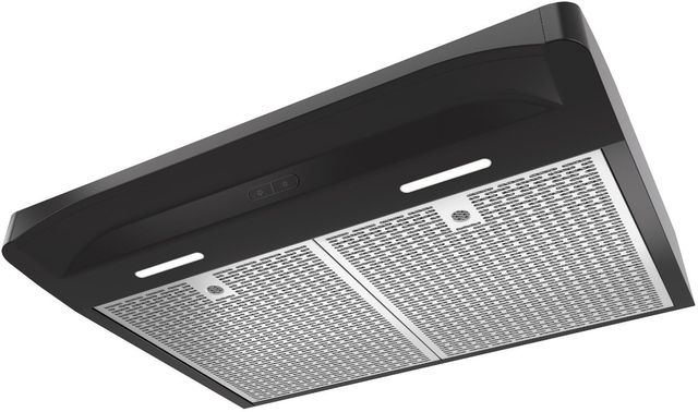 Broan® Elite Alta™ 2 Series 30" Black Convertible Under Cabinet Range Hood-3
