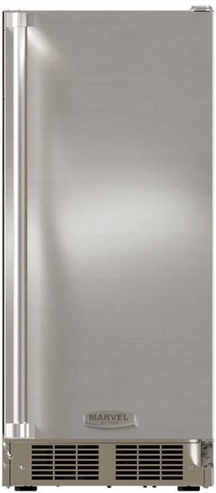 Marvel 14.88" Stainless Steel Outdoor Ice Maker