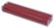 A & B Home Red Unscented Soy Wax Taper-1