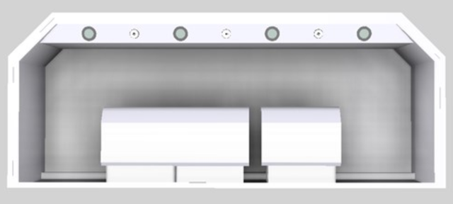Vent-A-Hood® Designer Series 60" White Wall Mounted Range Hood-2