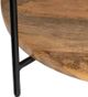 Crestview Collection Brewpub Polished 36" Cocktail Table-1