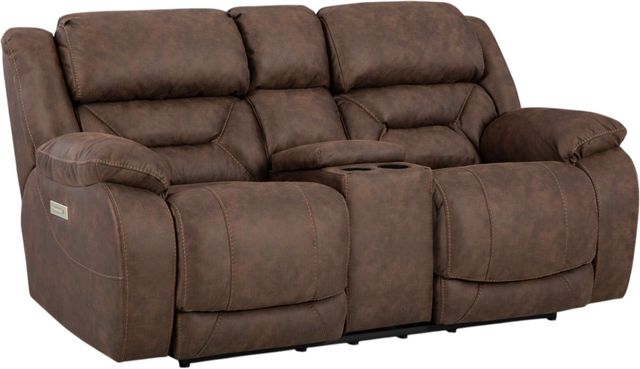 Stateside Seating Skywalker Brown Power Reclining Loveseat-0