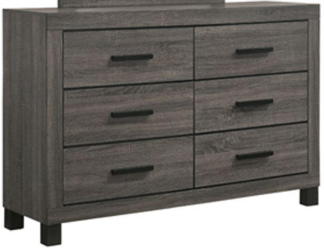 American Wholesale Furniture Salt Creek Distressed Gray Dresser-0