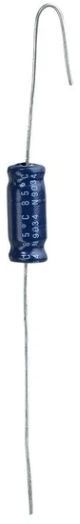 RadioShack 1.0uF 50V 20% Axial-Lead Non-Polarized Electrolytic Capacitor-0