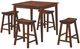 Mazin Furniture Saddleback 5 Piece Counter Height Set-0