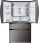 LG 36" 28.6 Cu. Ft. PrintProof™ Black Stainless Steel French Door Refrigerator with Full-Convert Drawer™-2