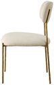 Uttermost® Capture 2-Piece Antique Gold/Off-White Dining Side Chair Set-5