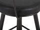 International Furniture Direct Eclipse Black/Blacksmithing Matte Black 30'' Barstool-4
