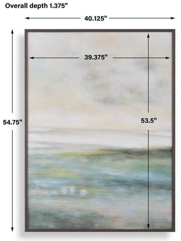 Uttermost® Awakening Hand-Painted Landscape Art-3