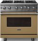 Viking® 5 Series 36" Golden Hour Pro Style Natural Gas Range-3