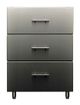 Kalamazoo™ Outdoor Gourmet Signature Series 24" Marine-Grade Stainless Steel Storage Cabinet with Three Drawer-0