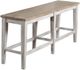 Winners Only® Prescott Brown/White Dining Bench-0