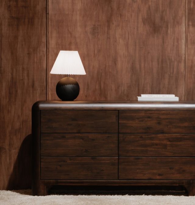 Moe's Home Collection Tuve Black Table Lamp-3
