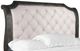 Magnussen Home® Bellamy Beige/Peppercorn Queen Sleigh Upholstered Headboard-0