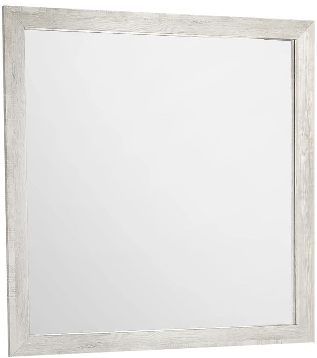 Monarch Specialties Inc. Grey Reclaimed Wall Mirror-0