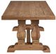 Furniture Classics Manor House Brown Trestle Table-2